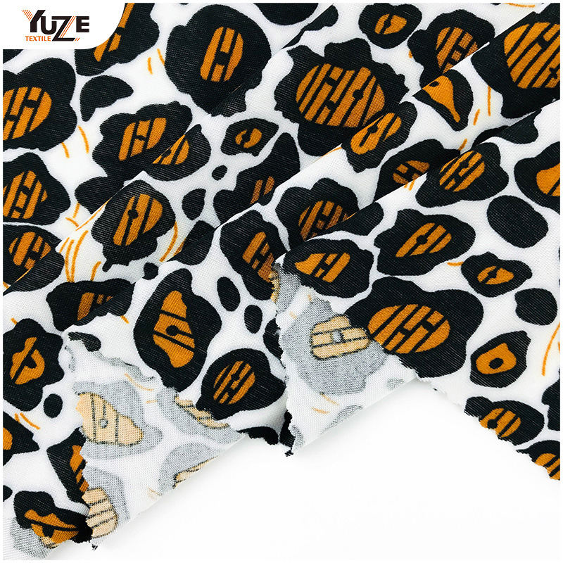 YZS18-242 FDY 스판덱스 프린트