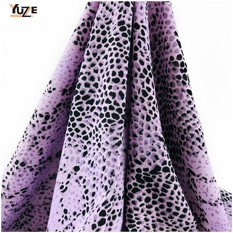 YZS20-377-3 FDY 스판덱스 프린트