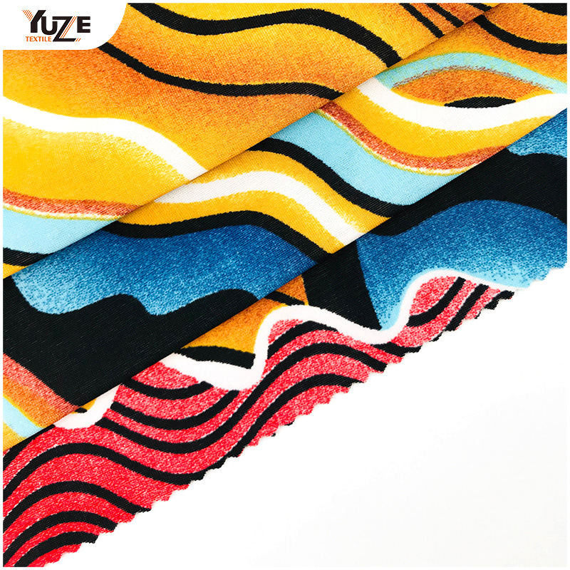 YZS20-378-2 FDY 스판덱스 프린트