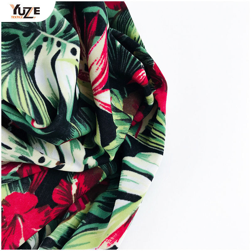 YZS20-385-4 FDY 스판덱스 프린트