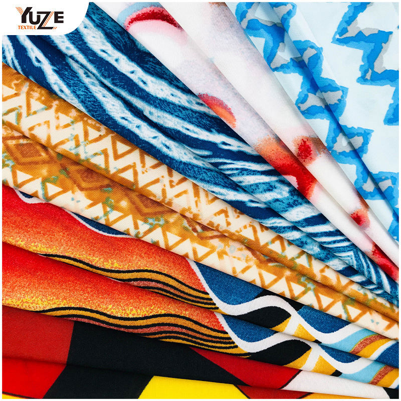 YZS20-391-3 FDY 스판덱스 프린트