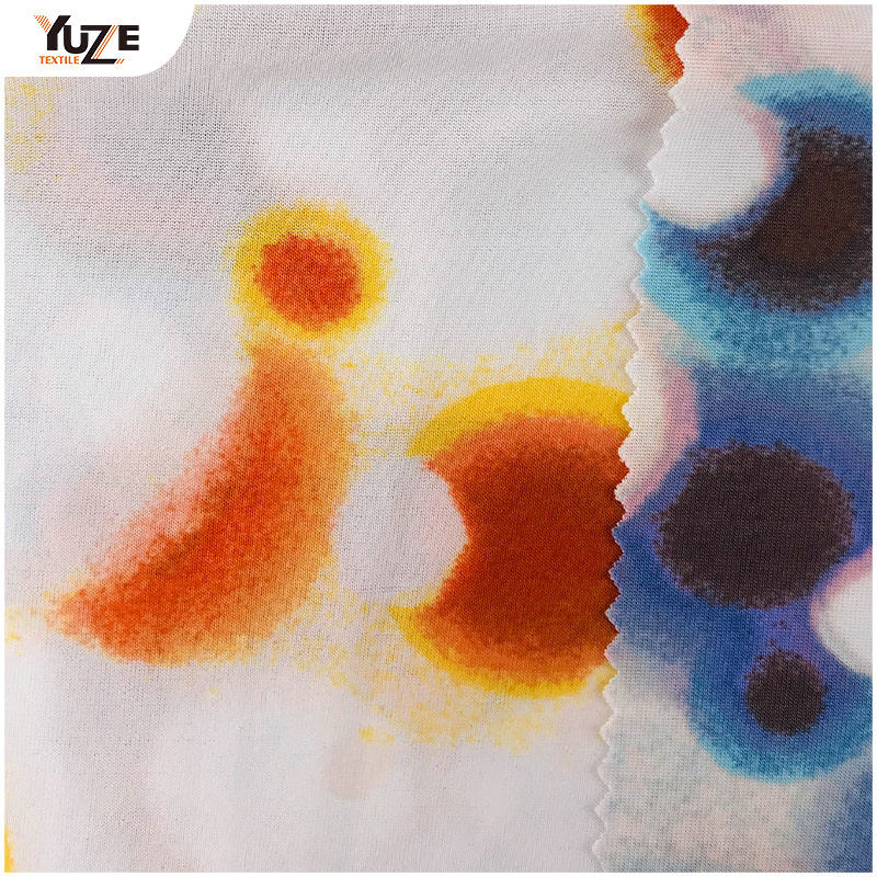 YZS20-391-4 FDY 스판덱스 프린트