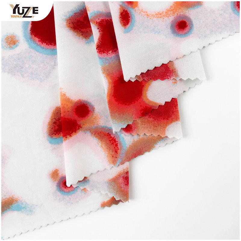 YZS20-391-4 FDY 스판덱스 프린트