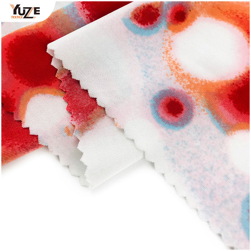 YZS20-391-4 FDY 스판덱스 프린트