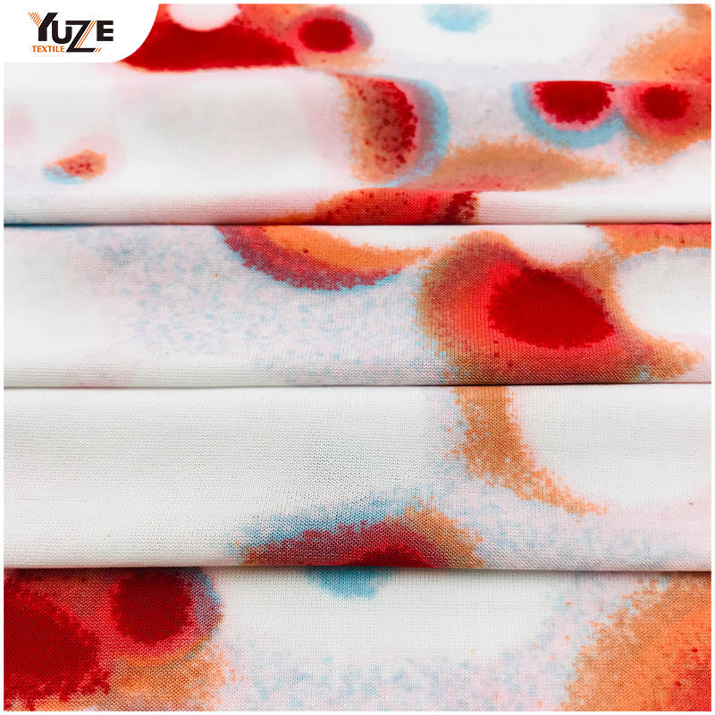 YZS20-391-4 FDY 스판덱스 프린트