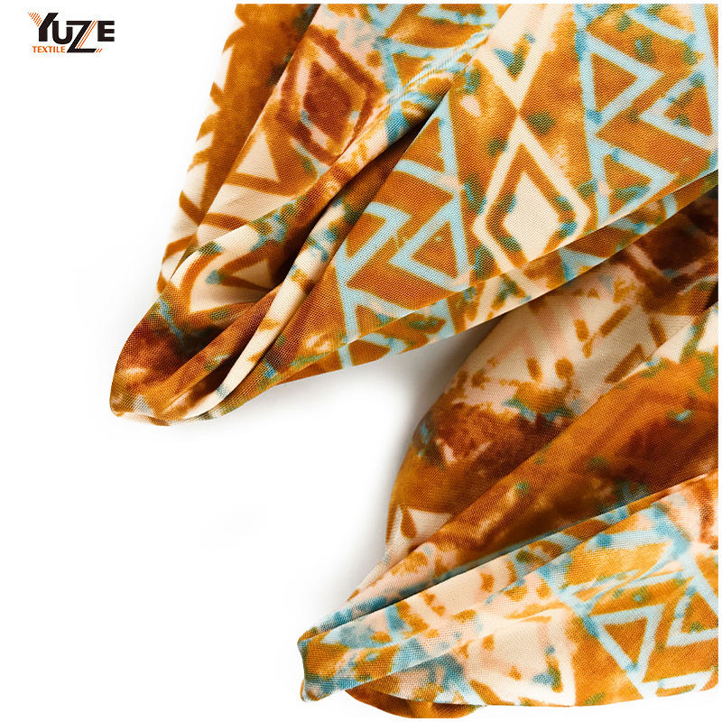 YZS20-528-4 FDY 스판덱스 프린트