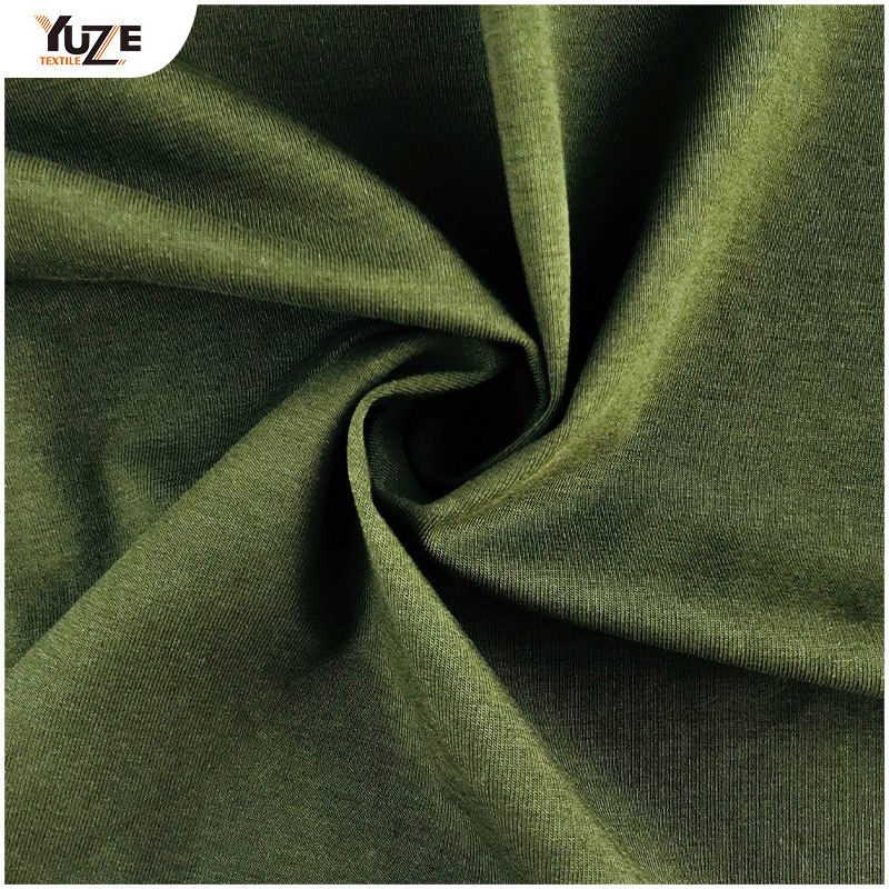 YZK-080029 40S CTN Span Jersey와 효소 세척 시원한 터치