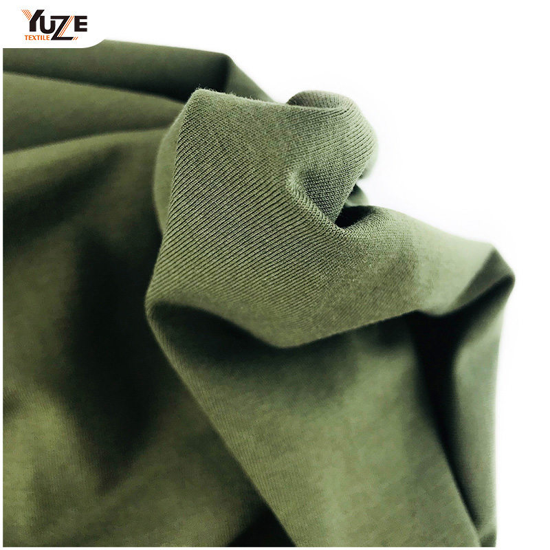 YZK-080029 40S CTN Span Jersey와 효소 세척 시원한 터치