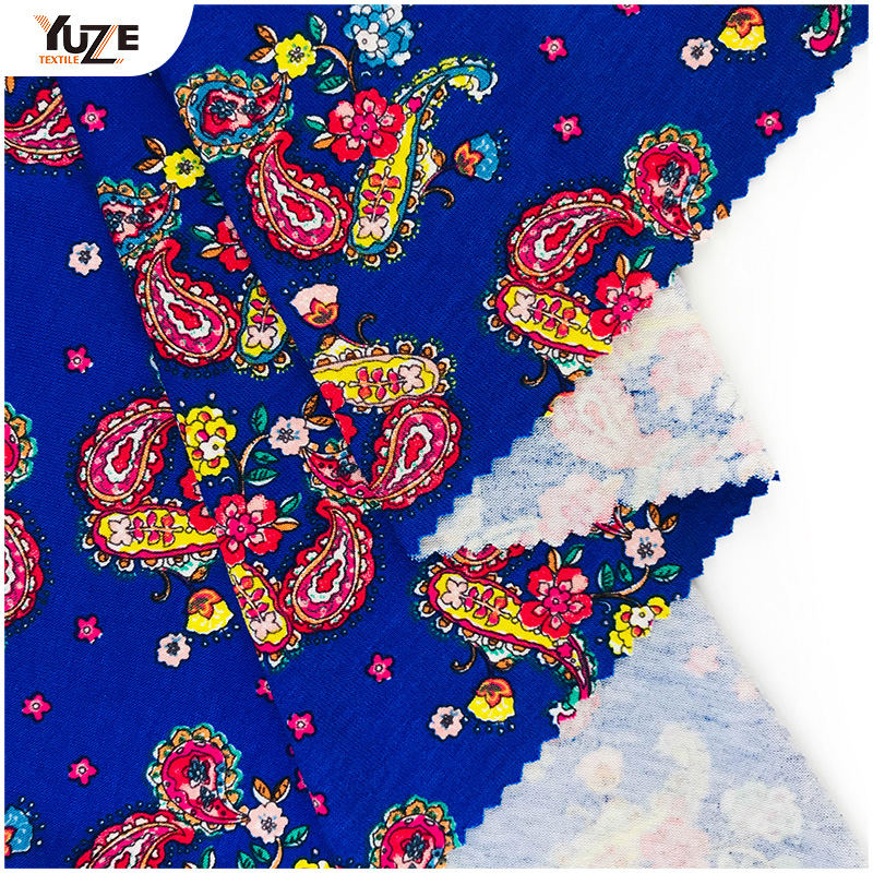 YZS16-319 RAYON OE 스판덱스 프린트