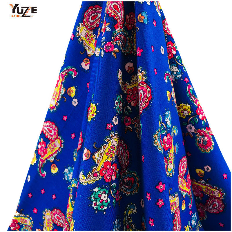 YZS16-319 RAYON OE 스판덱스 프린트