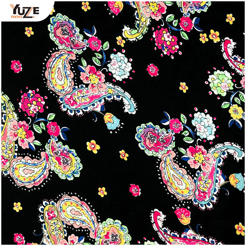 YZS20-119 RAYON OE 스판덱스 프린트