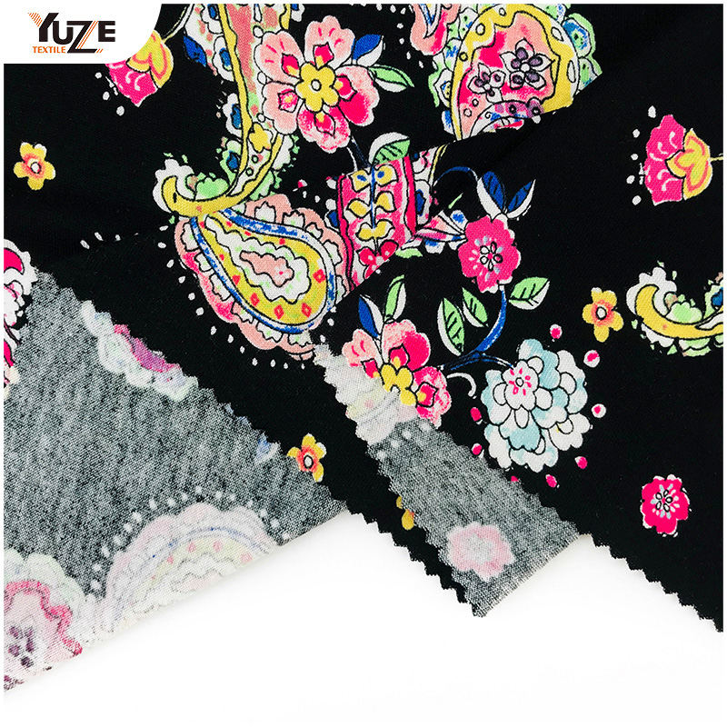 YZS20-119 RAYON OE 스판덱스 프린트