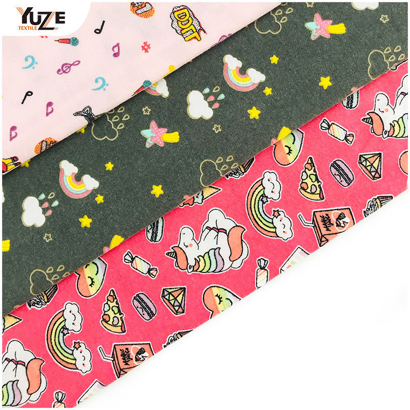 YZS20-726 폴리 스펀 스판덱스 프린트