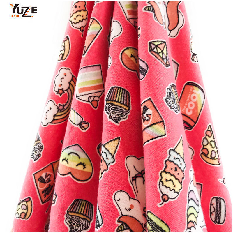 YZS20-726-8 POLY SPUN SPANDEX PRINT