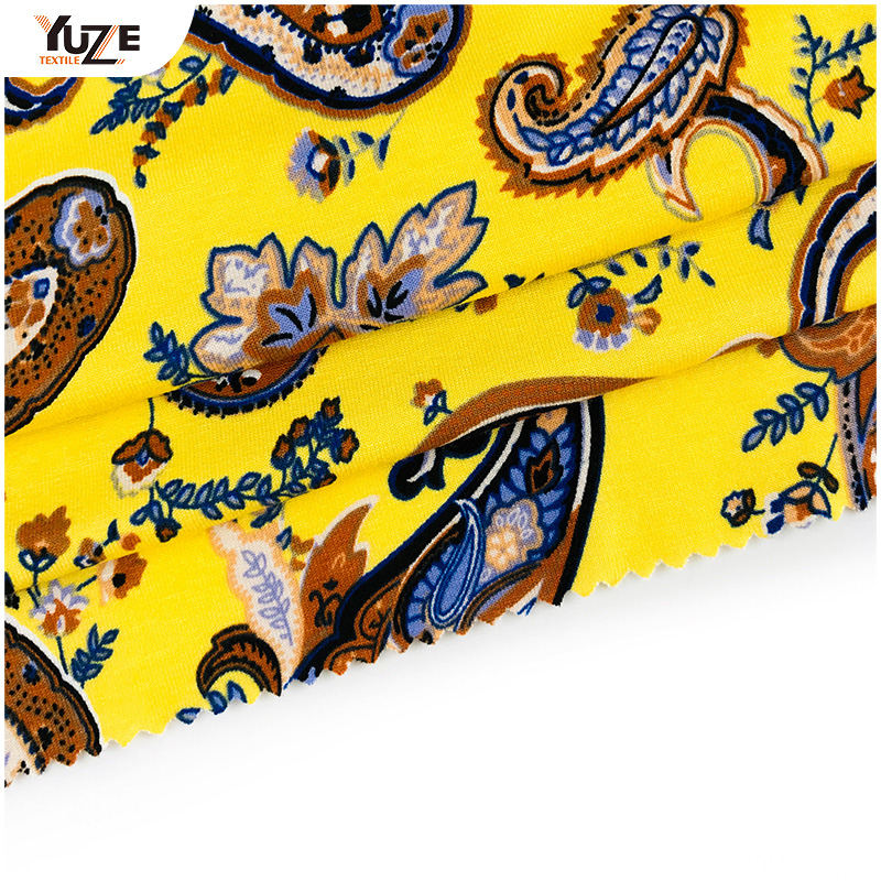 YZS21-125-2 RAYON OE 스판덱스 프린트