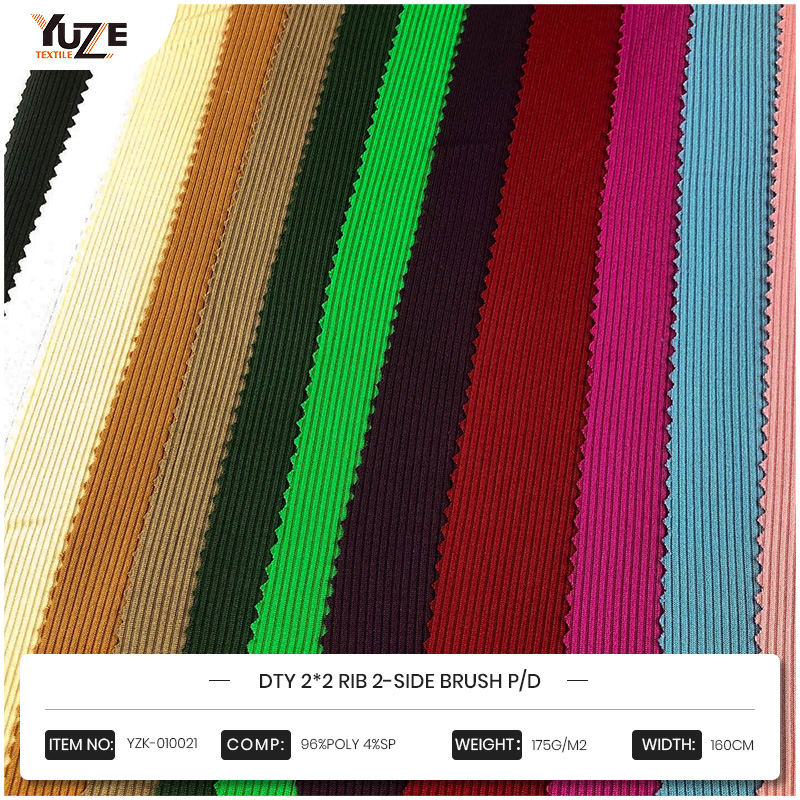 YZK-010021 DTY 2*2 리브 2면 브러시 P/D