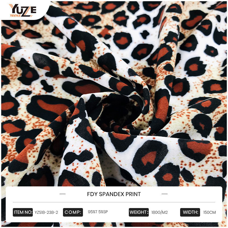 YZS18-238-2 FDY 스판덱스 프린트