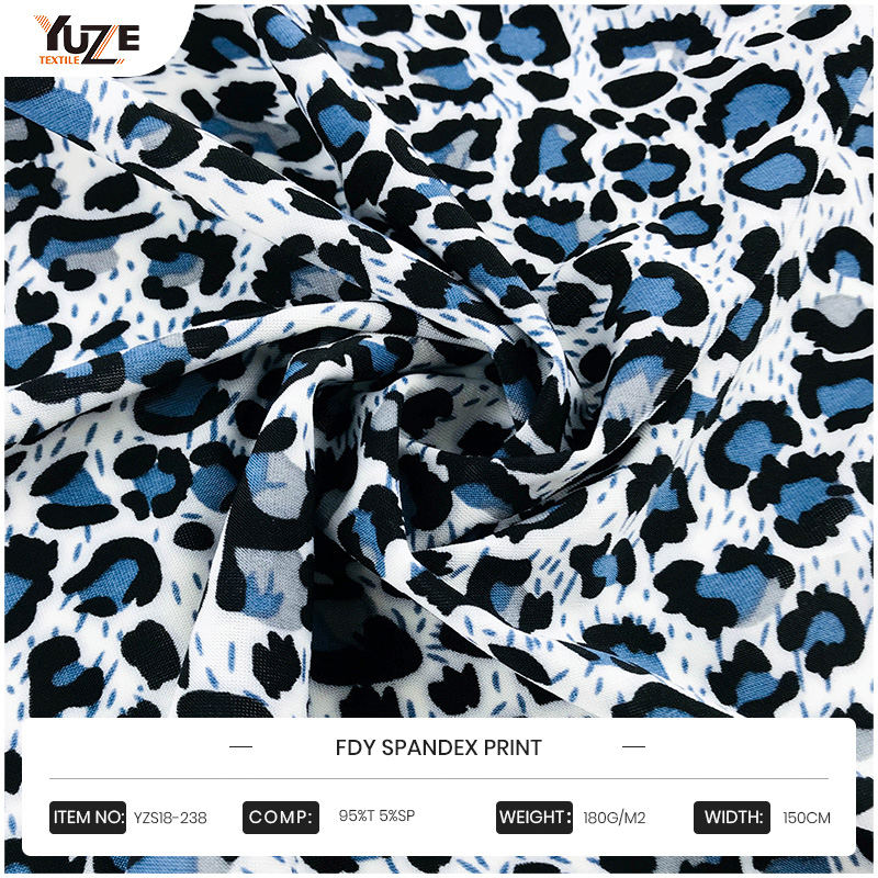 YZS18-238 FDY 스판덱스 프린트