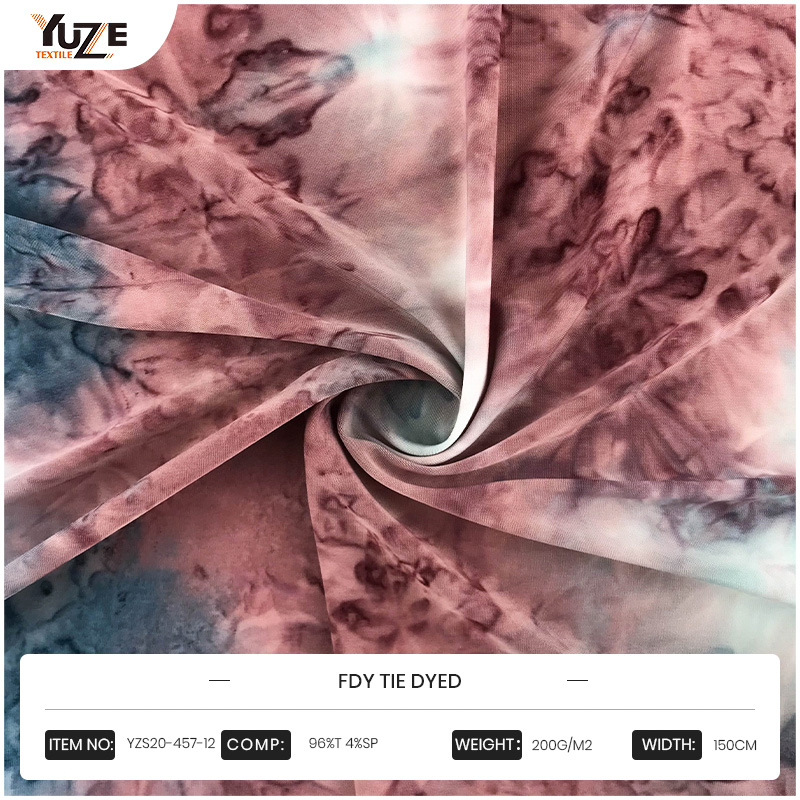 YZS20-457-12 FDY 타이 염색