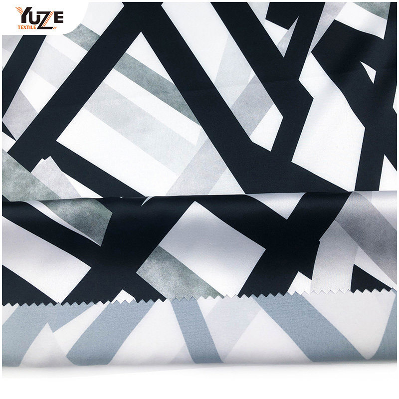 YZW-010636-7 ARMANI SATIN 디지털 프린트