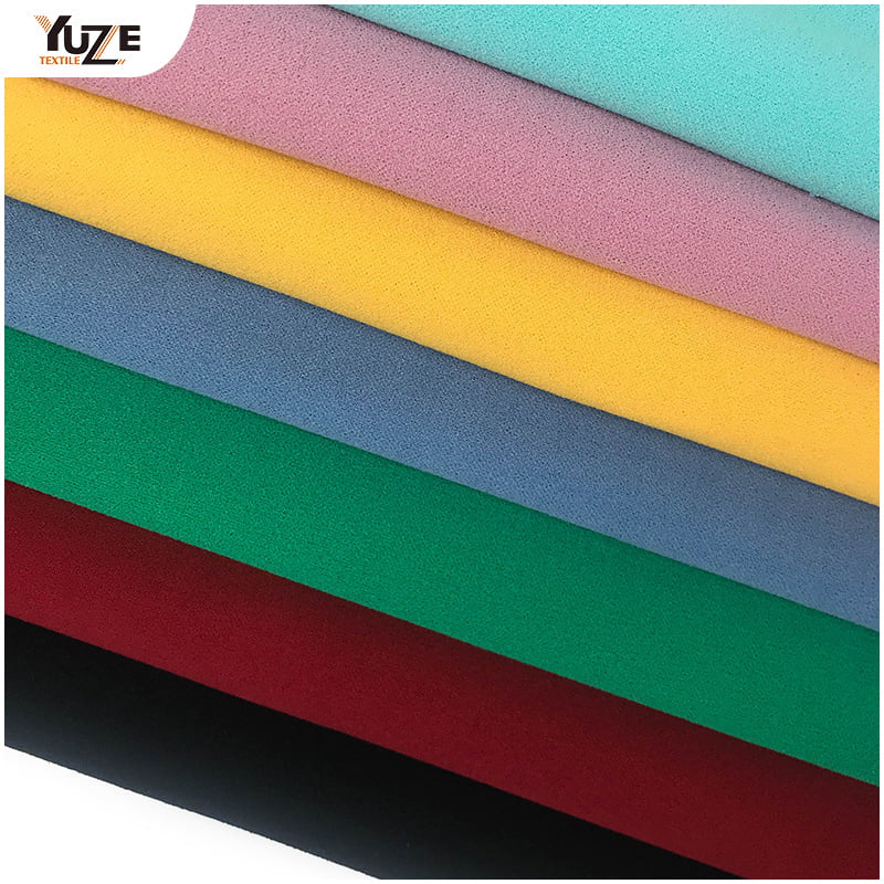 yzk-040009 t/sp false twist moss crepe