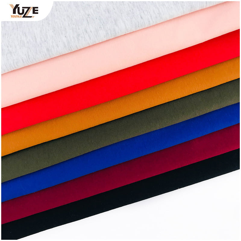 YZK-080029-1 40S CTN CTN SPAN JERSEY WITHENZYME WashCool Touch