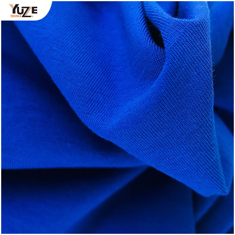 YZK-080029-1 40S CTN CTN SPAN JERSEY WITHENZYME WashCool Touch