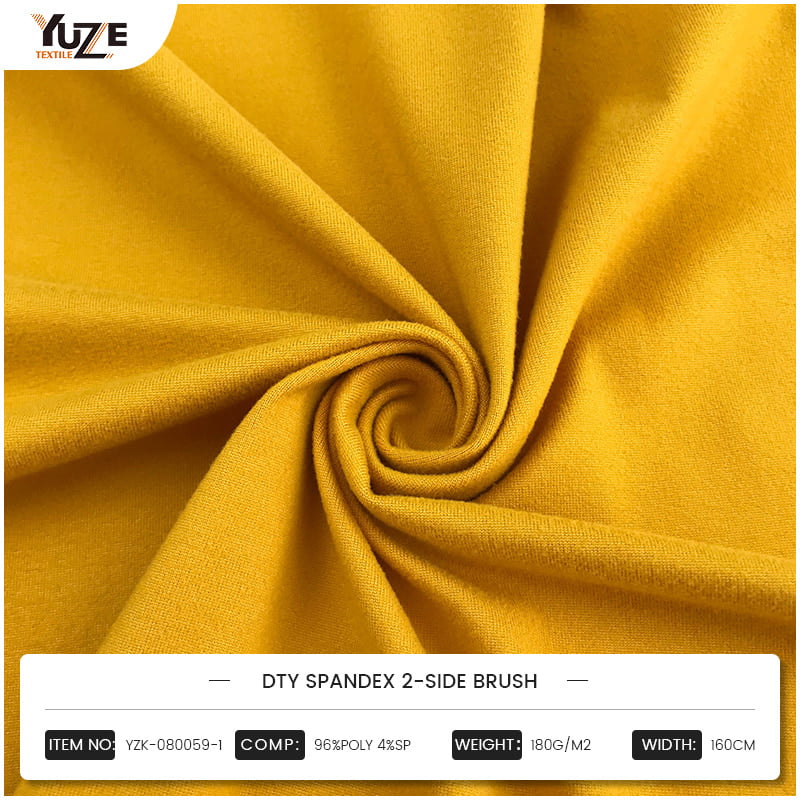 YZK-080059-1 DTY 스판덱스 2면 브러시 YZK-080059-1 DTY 스판덱스 2면 브러시