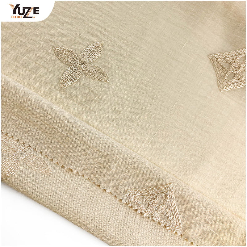 YZW-030069-1 리넨 룩 공기 흐름 EMB